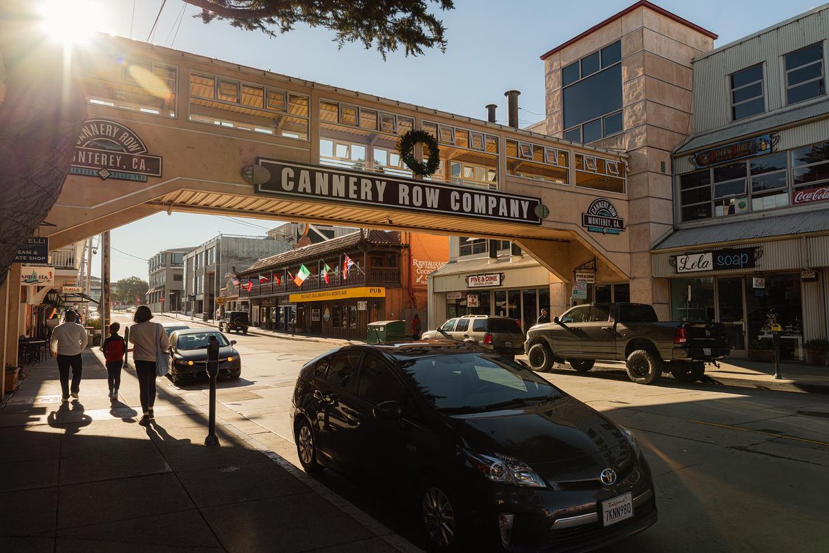 Every step along Cannery Row offers something special. Thanks @username for this scenic capture! Discover the magic at CanneryRow.com.
.
.
.
#CanneryRow #CoastalVibes #MontereyMoments #VisitCalifornia
