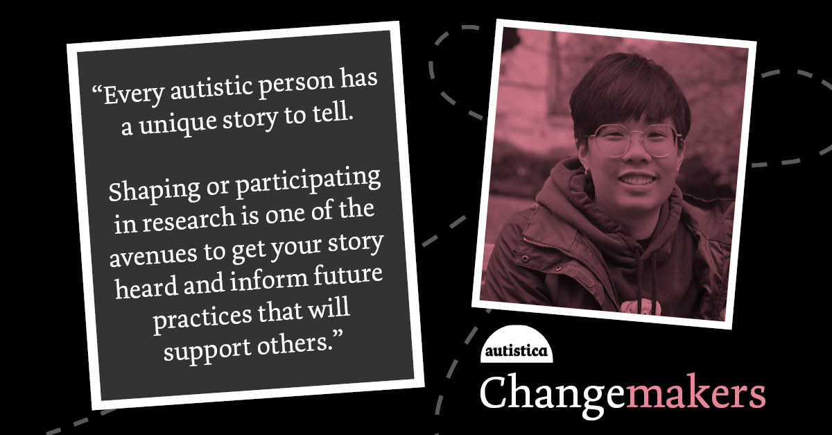 As part of our #AutisticaChangemakers series, Jaja shares how they are making change through representation, #coproduction, and discusses their involvement in our hero film #Our World2030.

Read their story: autistica.org.uk/get-involved/m…