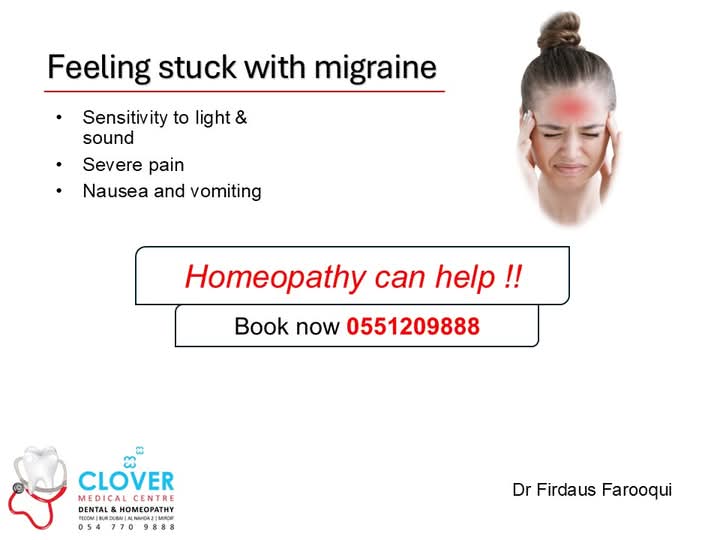CloverDentist's tweet photo. 𝐅𝐞𝐞𝐥𝐢𝐧𝐠 𝐒𝐭𝐮𝐜𝐤 𝐖𝐢𝐭𝐡 𝐌𝐢𝐠𝐫𝐚𝐢𝐧𝐞
𝐇𝐨𝐦𝐞𝐨𝐩𝐚𝐭𝐡𝐲 𝐂𝐚𝐧 𝐇𝐞𝐥𝐩!
Boom Appointment with Dr.Firdaus 055 120 9888
#homeopathic #homeopathy #homeopathicmedicine #homeopathicremedies #homeopathyworks #homeopath #homeopathyheals https://t.co/IsgLIlJGEX