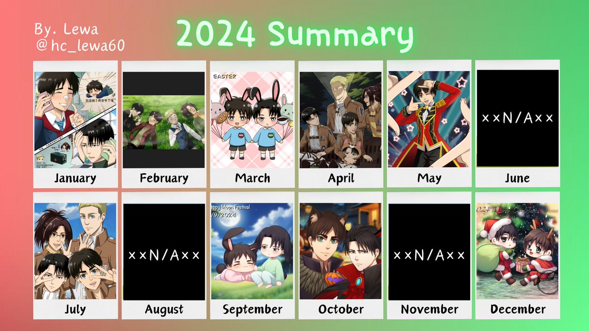 🫶🏻✨
#2024年を振り返る