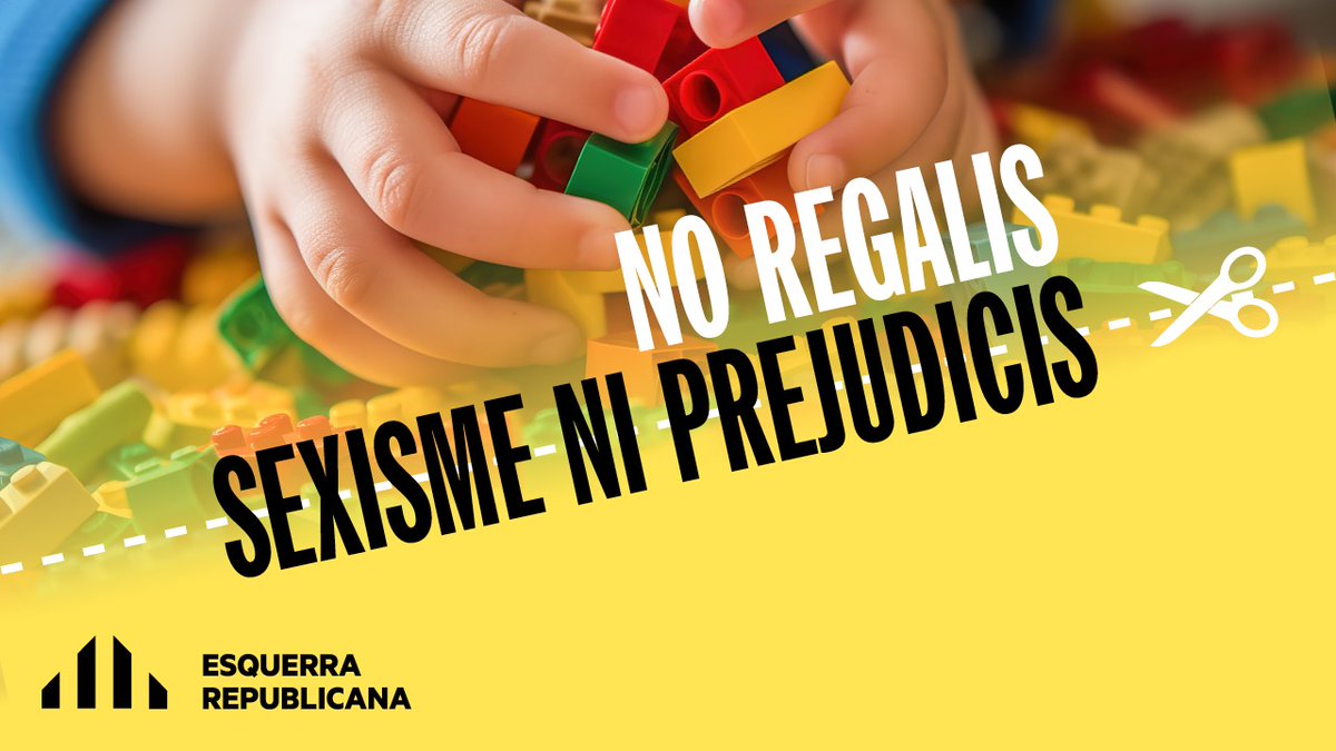 🎁 Aquestes festes, no regalis sexisme ni prejudicis.  

Trenquem estereotips!