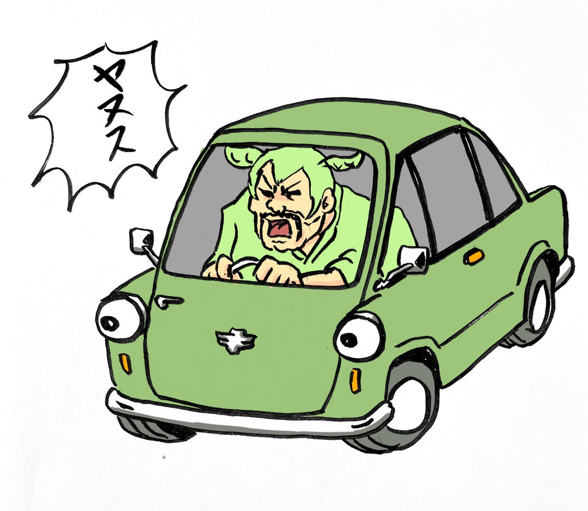 #今月描いた絵を晒そう
 スズキアルト
ズンダップヤヌス
ホンダアクティ?
スズキジムニーシエラELK 