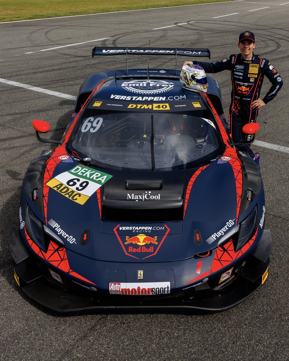 1/43 Ferrari296GT3 Franz Hermannフェルスタッペン Max Verstappen on X