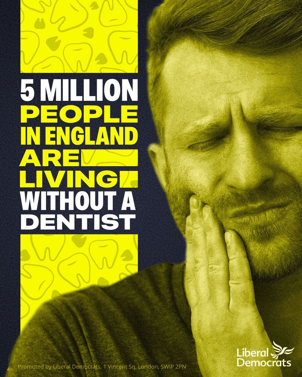 This crisis cannot continue - the government must act urgently to bring NHS dentistry back from the brink and end dental deserts.

Our Dental Rescue Package would ensure patients can access the NHS care they need.