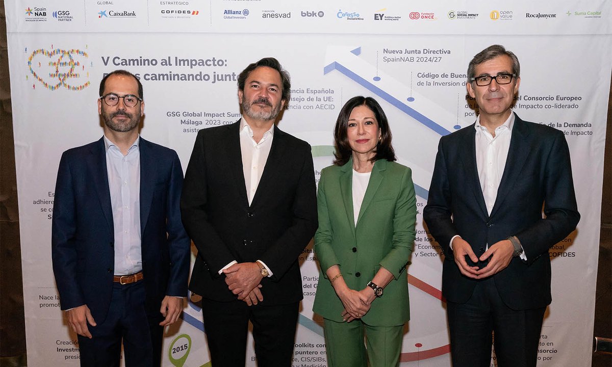 En #2024 celebramos el V #CaminoalImpacto, nuestro evento anual en el que compartimos los logros alcanzados durante los primeros cinco años de #SpainNAB y nuestras líneas estratégicas para impulsar la #InversióndeImpacto 
📝 spainnab.org/v-camino-al-im…
📺 youtu.be/ccNAOaguxPk