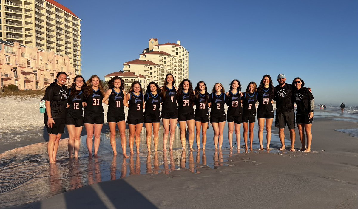 Final game day here in Destin, FL. These girls and their families have been such a blessing to be around the past few days. We are thankful to get another chance to compete!! #TeamFirst