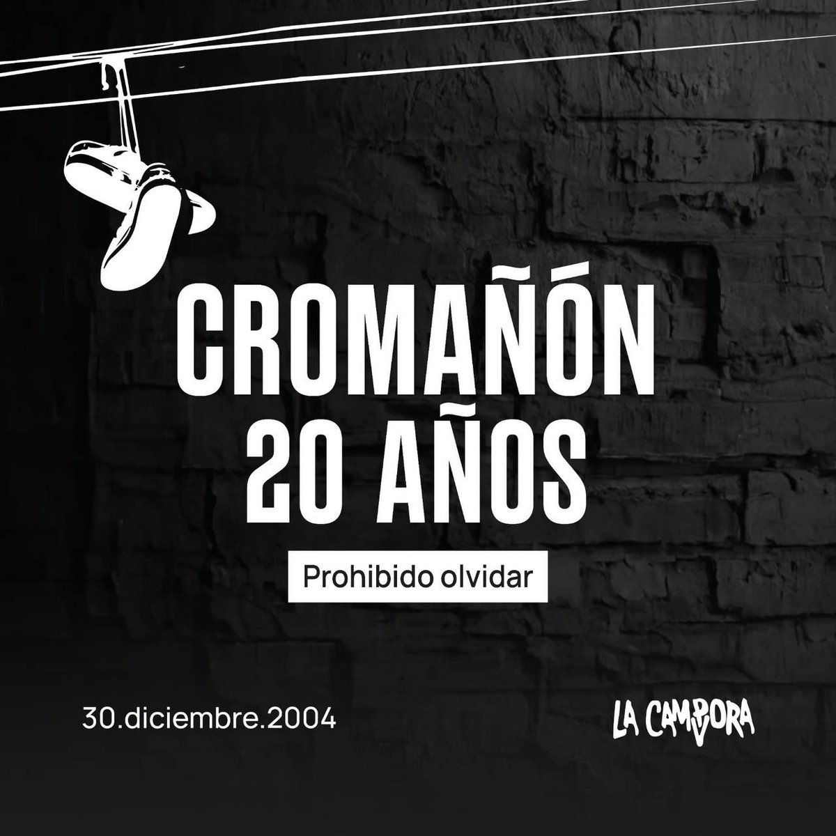 A 20 años de Cromañón: prohibido olvidar.