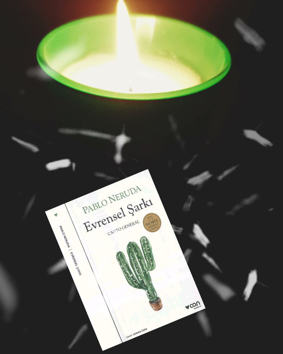 OkurrSessiz's tweet image. Merhaba. Bu ayın bir diğer okuduğum kitabı Pablo Neruda&apos;nın Evrensel Şarkı adlı şiirleri oldu.
550 sayfalık kitapta her bir şiir yoğun anlamları barındırır. Hayata, ölüme, insanlara dair olguları tüm içtenliğiyle dile getirmiş şair. 
#evrenselşarkı #pdfbook #reklam değil!