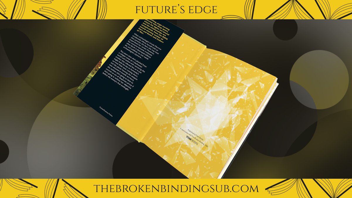 The Broken Binding | Bookstore (@binding_broken) on Twitter photo We are thrilled to be producing a special edition of Future's Edge by <a href="/garethlpowell/">Gareth L. Powell</a> in association with <a href="/TitanBooks/">Titan Books</a> ⭐️🥳 We are thrilled to be producing a special edition of Future's Edge by <a href="/garethlpowell/">Gareth L. Powell</a> in association with <a href="/TitanBooks/">Titan Books</a> ⭐️🥳