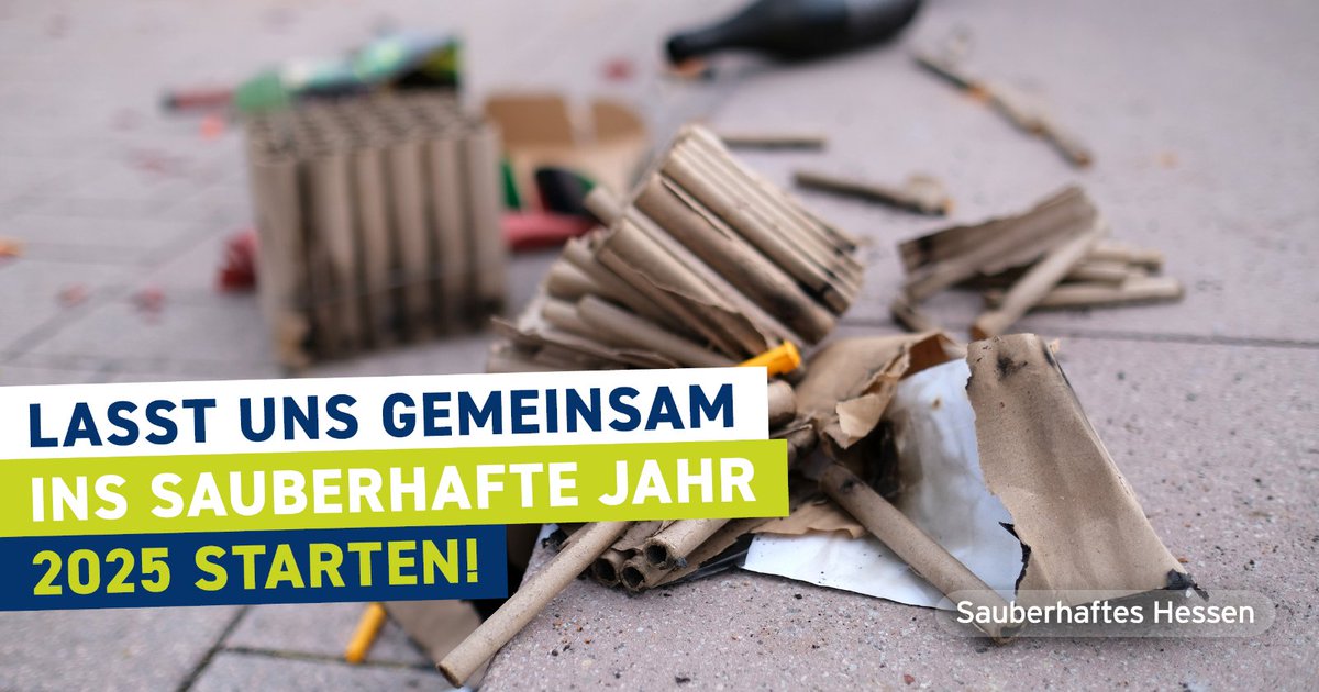 UmweltHessen's tweet photo. Guten Rutsch! 🎆 Heute wird gefeiert! 🍾🎉 Und danach? Wer keine Böllerreste fegen will, kann gleich anders ins neue Jahr starten: mit Wunderkerzen ✨ oder dem Besuch beeindruckender Drohnen- und Lichtshows! 🌈 https://t.co/OZQz9dW6BE