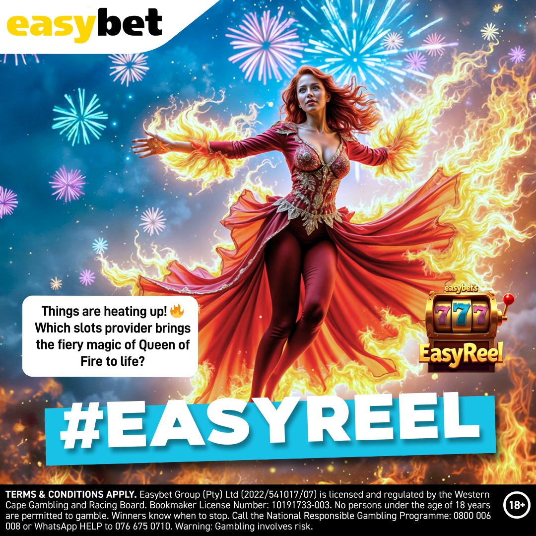 Easybet_SA's tweet image. 🔥✨ Countdown to 2025 is on! ✨🔥

Which slots provider brings the fiery magic of Queen of Fire to life? 🔮🎆

Drop your answer below and you could snag a Bonus Bet! 🎁🔥

Ready to spark some excitement? Explore the hottest slots now: bit.ly/eb-slots

#Easybet…
