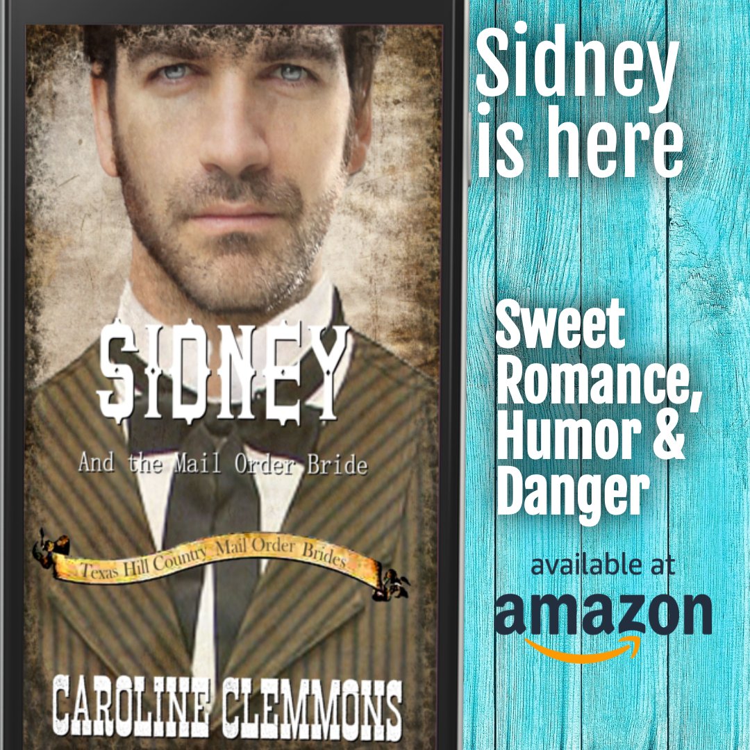 Sidney and the Mail Order Bride is available for pre-orders.  Sidney wants a woman who can cook, care for the home, and work in his general store.  That isn’t what he gets.  amazon.com/Sidney-Order-B…