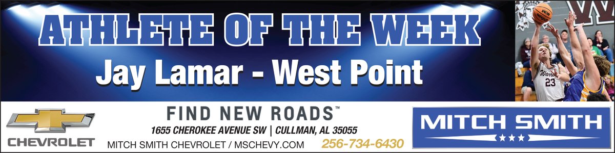 LOCAL SPORTS: West Point’s Lamar named Athlete of the Week 
cullmantimes.com/2024/12/30/loc…