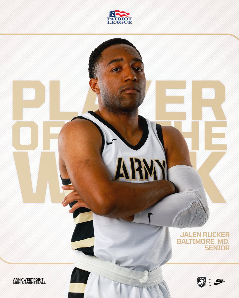 𝐋𝐞𝐚𝐝𝐢𝐧𝐠 𝐭𝐡𝐞 𝐋𝐞𝐚𝐠𝐮𝐞

Jalen Rucker earned his second Patriot League Player of the Week honor this season with his 27 points, six rebounds, three assists and a steal against UTSA, becoming the first player in the league to earn the honor twice this season‼️

#TTD |