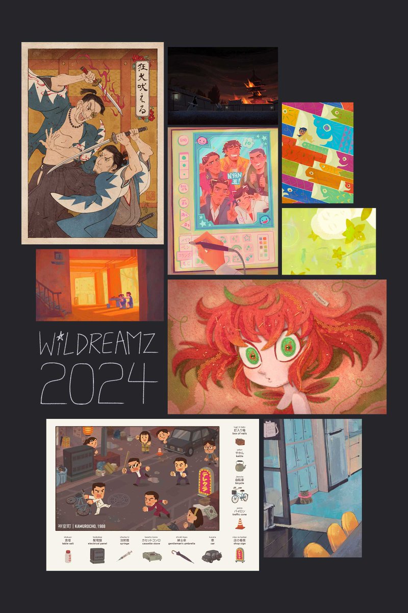 Wildmoriko's tweet image. Top picks from 2024. Didn't get to draw as much bc I shifted focus to other aspects of my life, it was a necessary but a worthwhile tradeoff. I'll try my best to catch up next year 馃ぇ Thank you for supporting! 鉂わ笍