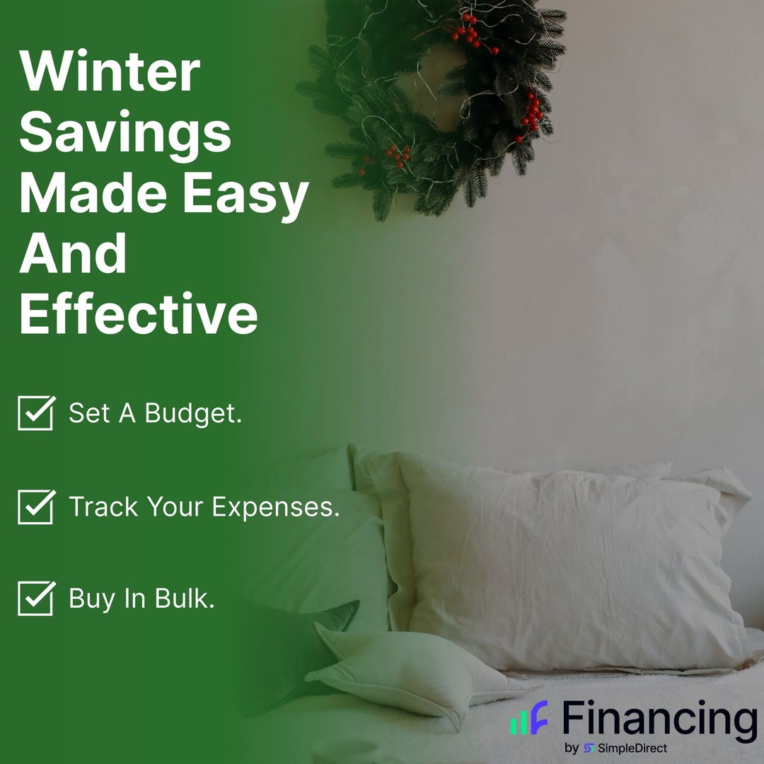 SimpleDirectHQ's tweet image. ❄️ Tips for winter savings with SimpleDirect Personal Loans. Make the most of the season with competitive rates and easy applications. #WinterSavings #SimpleDirect