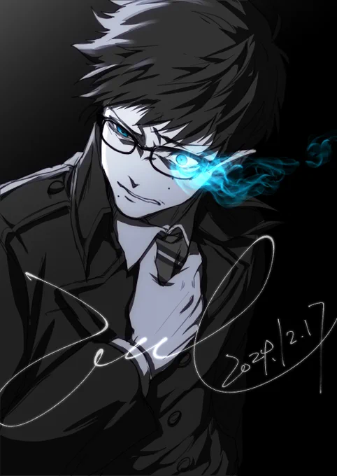 ちまちま描いてた今期アニメキャラクライ/嘆きの亡霊は引退したい奥村雪男/青の祓魔師リーツ/転生貴族、鑑定スキルで成り上がる雪宮剣優/ブルーロック 
