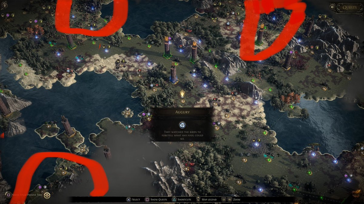 Niss_ault's tweet photo. I don’t know why people complain about citadels in POE2. Just find them. #poe2 
#PathofExile2 https://t.co/UyrbVBXwMH