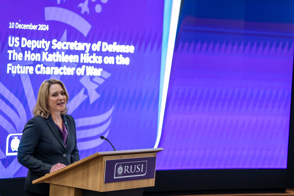 Archive: Kathleen Hicks tweet media