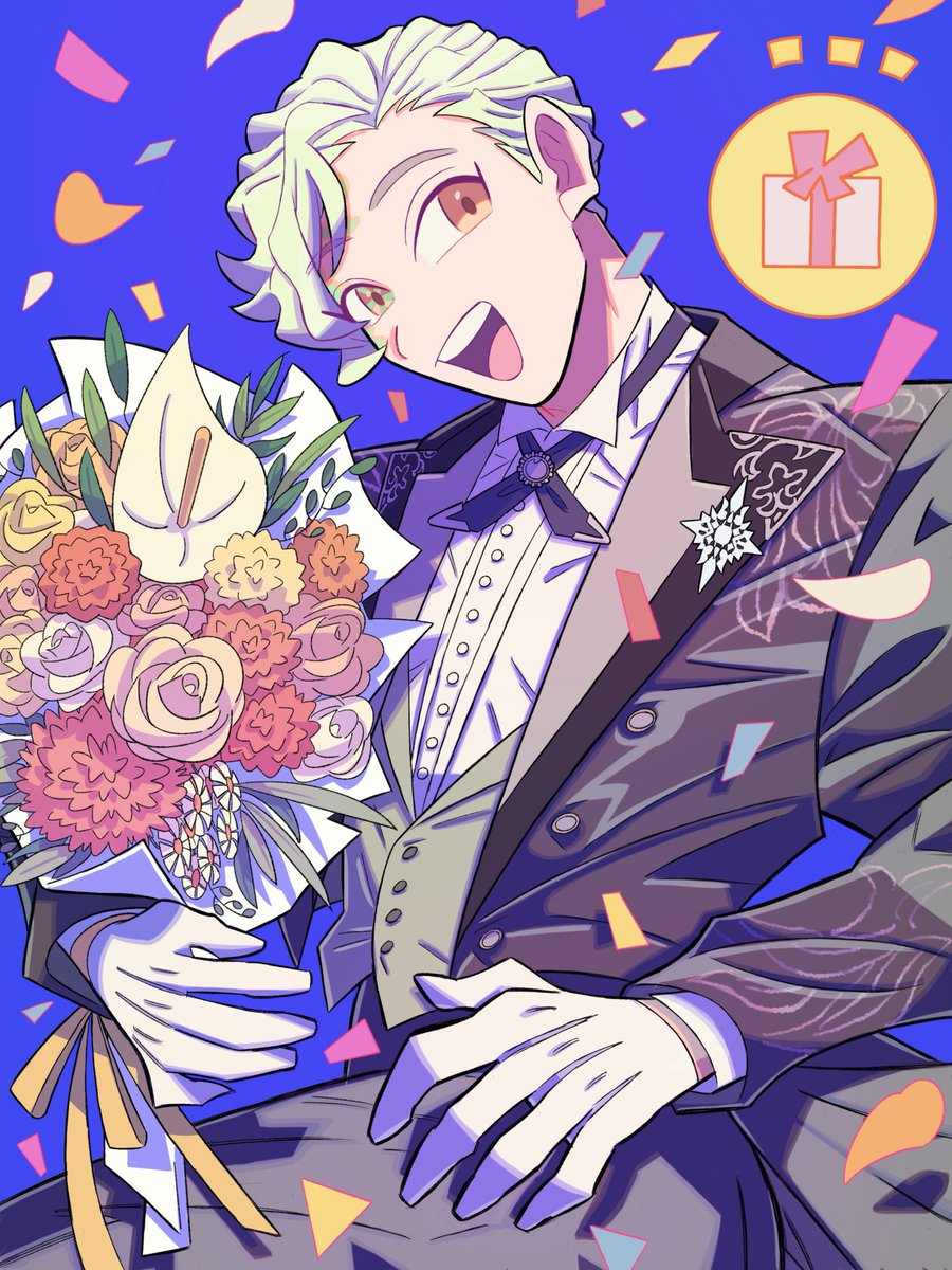 「#2024年自分が選ぶ今年の4枚お父さん(ゼロワン)リリおめ・レオンは俺の嫁(ド」|びつを（人類）のイラスト