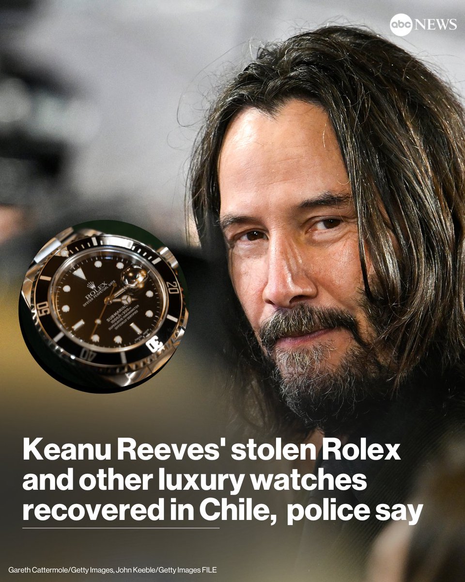 Los mejores memes tras robo de reloj que sufrió Keanu Reeves