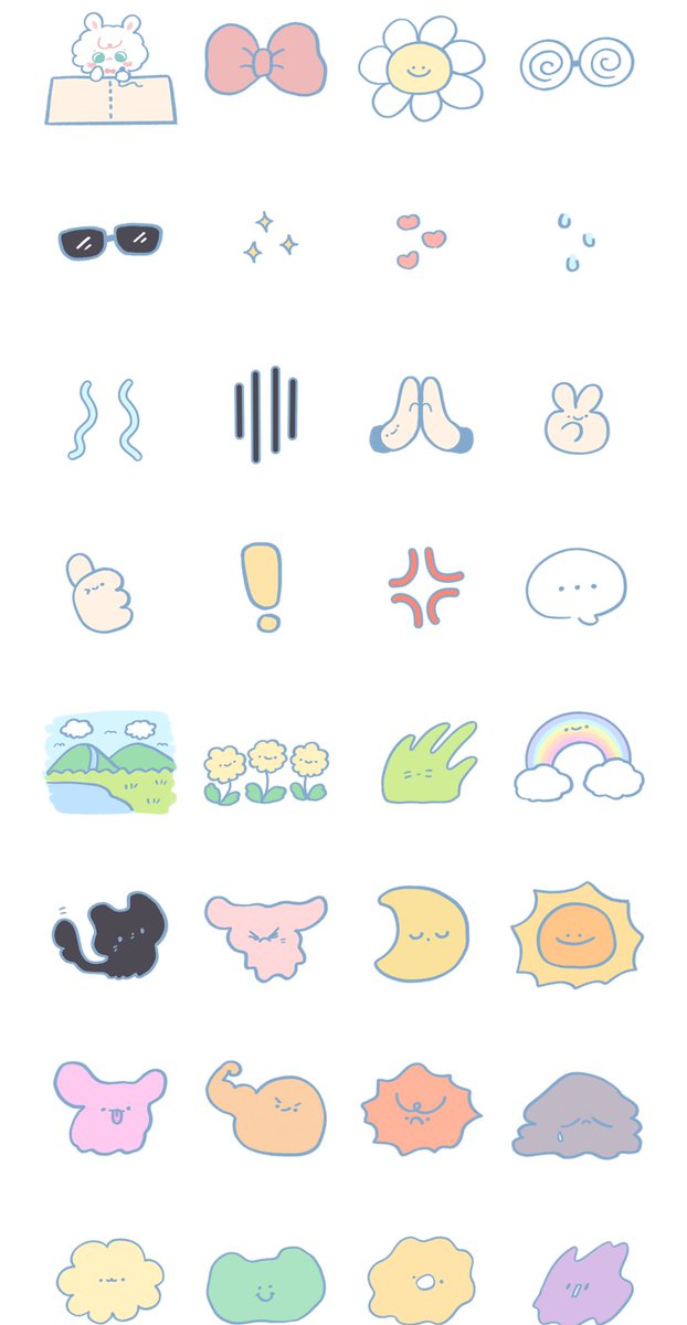 pls rt
สติกเกอร์ใหม่รับปีใหม่มาแล้ววว🥳🎉✨
คอนเซปต์น้องคือ ภาพวาดเล่นแสนสนุกของน้องเมลโล่☁️🎨 
—เอาน้องไปเล่นผสมกันให้ได้มู้ดแบบใหม่ๆได้ด้วยนะคะ!✨ (มีพรอพไว้เล่นกับสตกที่มีอยู่ได้ด้วย🧤🎀🌼)

รับน้องไปเพิ่มความสดใสในแชทได้นะคะ :) 🩵🌈🤲🏻

🛒 line.me/S/sticker/2914…  #LINEsticker