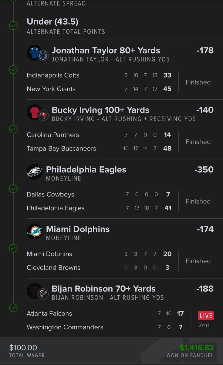 MoneyManALee's tweet photo. What a season thank you @FDSportsbook and @NFL! https://t.co/6jBMPREAVr