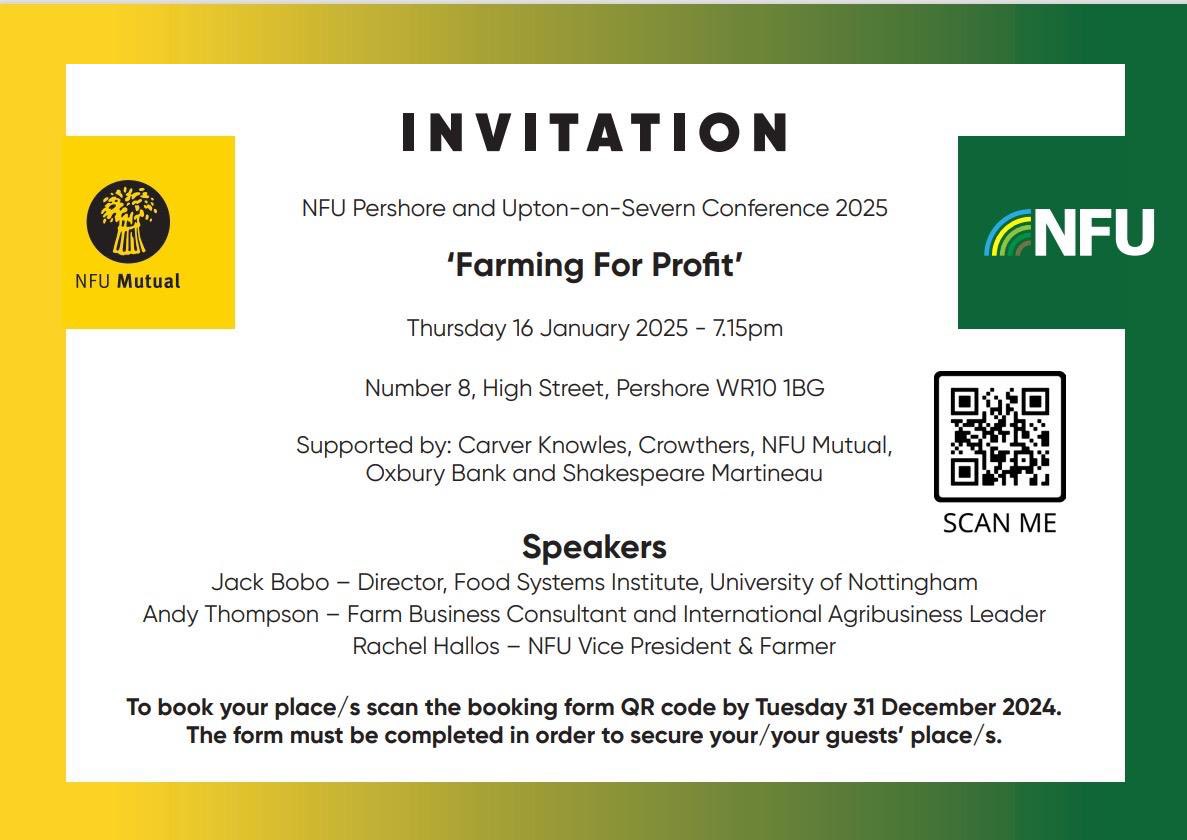 Jake Freestone (@no1farmerjake) on Twitter photo It’s the Pershore Farming Conference 16th Jan ‘Farming for Profit’ with <a href="/Jack_A_Bobo/">Jack Bobo</a> Andy Thompson & <a href="/NFUtweets/">National Farmers' Union</a> <a href="/rachelhallos/">Beeston Hall Salers</a> should be a great evening! All RT’s great fully received <a href="/nfum/">NFU Mutual</a> It’s the Pershore Farming Conference 16th Jan ‘Farming for Profit’ with <a href="/Jack_A_Bobo/">Jack Bobo</a> Andy Thompson & <a href="/NFUtweets/">National Farmers' Union</a> <a href="/rachelhallos/">Beeston Hall Salers</a> should be a great evening! All RT’s great fully received <a href="/nfum/">NFU Mutual</a>