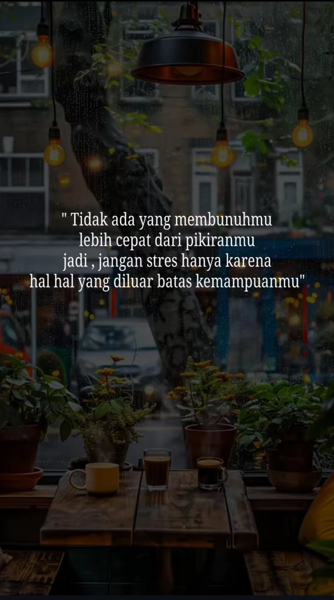 Belajarlah butakan mata untuk tidak melihat hal yang tidak berarti,

Belajarlah  tulikan telinga untuk tidak mendengar hal yang tidak penting,

Belajarkah bisukan mulut untuk tidak berkata hal yang buruk,

Dan belajarlah menjaga pikiran agar tetap baik hingga akhir.