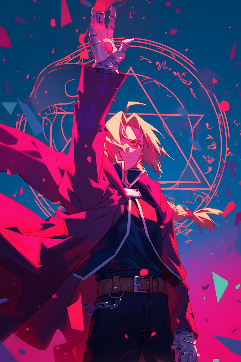 Full metal alchemist - Illustrations created by Prompt Smith, our AI Creator ⌨️

IG instagram.com/prompt_smith/p… 

#NFT #aiartcommunity #AIartists #AIArtwork #midjourney #midjourneyart #Marketing #Trending