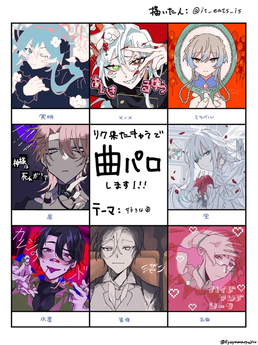 探索者で曲パロ 