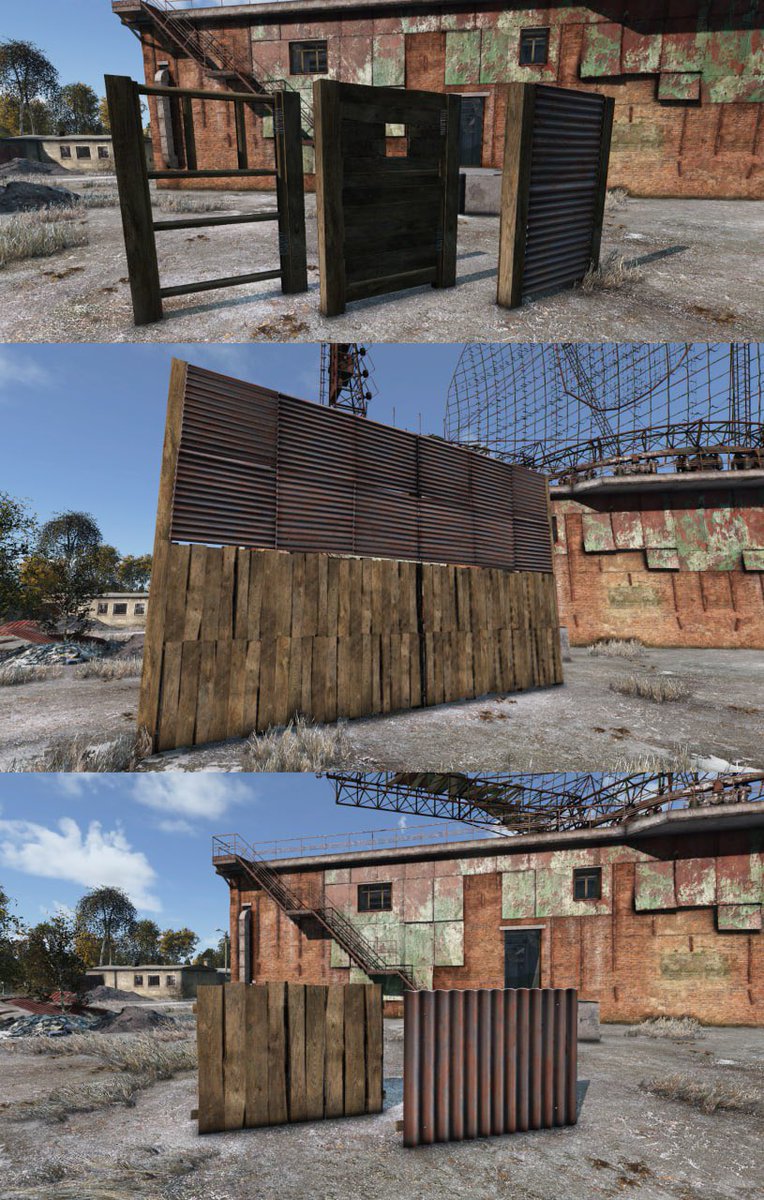 ◉ Extended construction:
• narrow doors 
• window shields 
• large gate
#DayZ