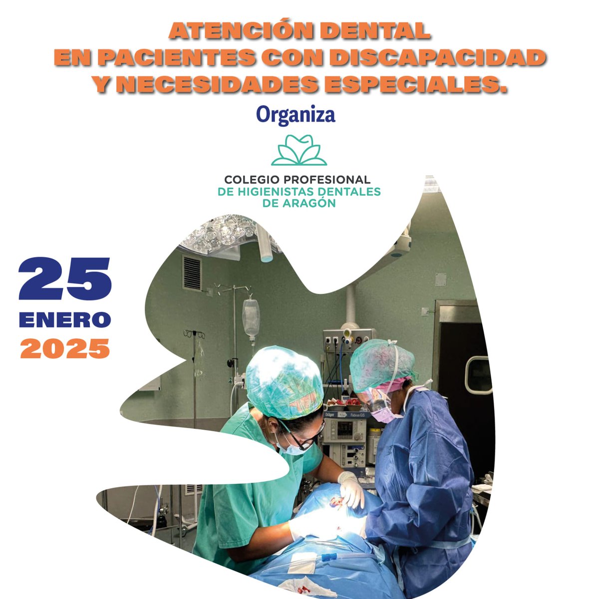 FORMACIÓN📚📚
A pocos días de terminar este 2024, queremos coger  con fuerza este nuevo año✨✨

🚨25 de ENERO,  Zaragoza 

 👩‍⚕️Dra. Belkis  Balda  🔝odontopediatra, sobre ATENCION DENTAL EN PACIENTES CON DISCAPACIDAD Y 

 info ℹ️ inscripciones en la web 🌐ahbaragon.org