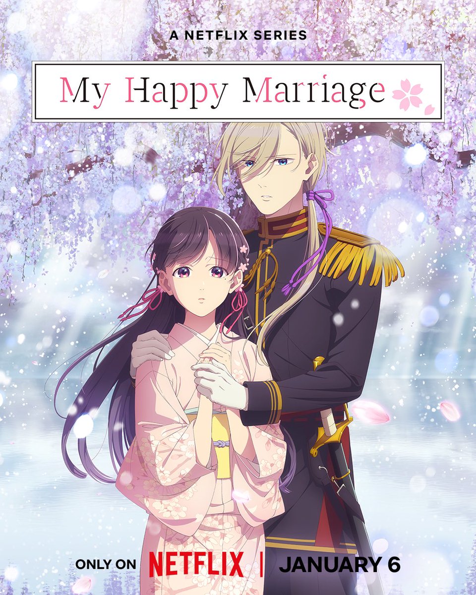 My Happy Marriage Season 2 coming to Netflix next week! Are you ready?! 🌸

✨More: watakon-anime.com