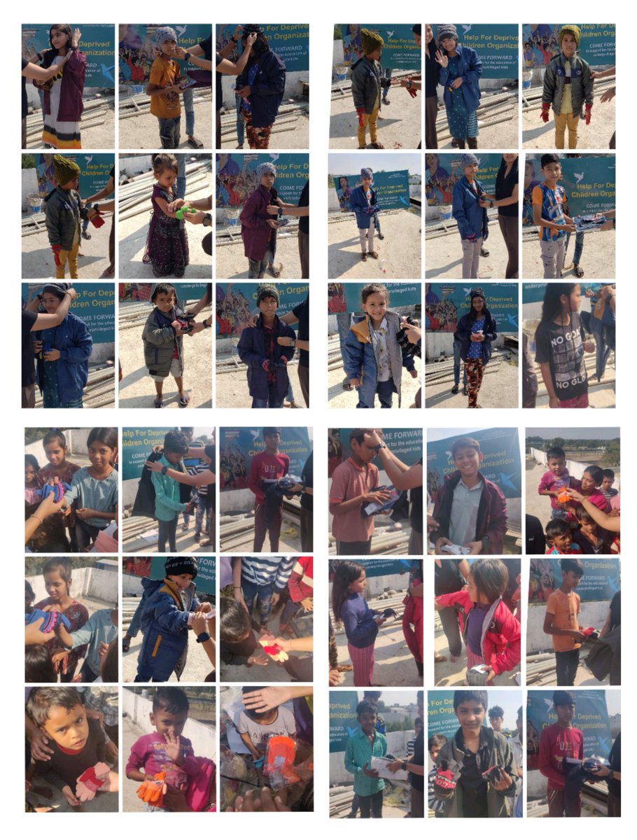 helpdeprived's tweet image. This winter season we provided all winter clothes like sweaters, gloves socks and woolen caps to a total of 238 underprivileged children.

 Thankyou so much everyone for supporting.