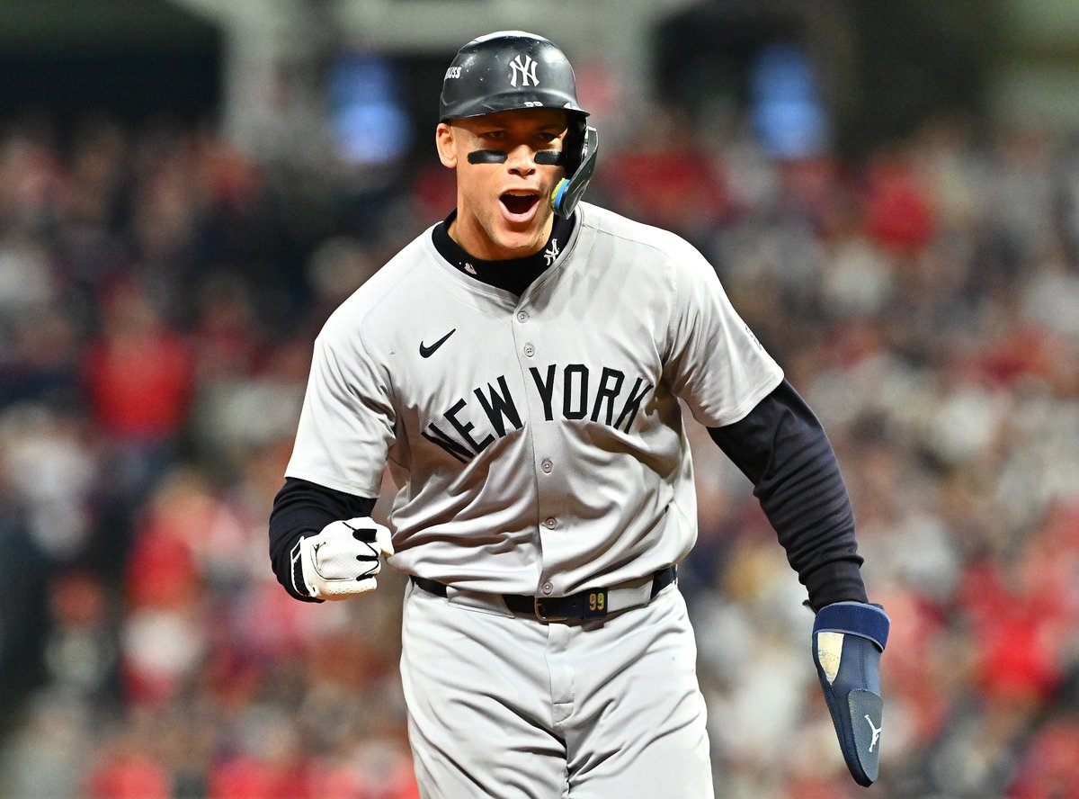 Aaron Judge was the first qualified player in 20 years to slug over .700 on the season 💪