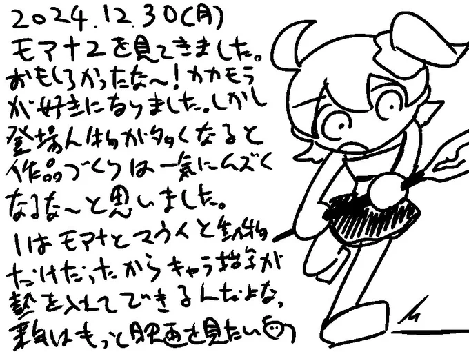 今日の日記です 