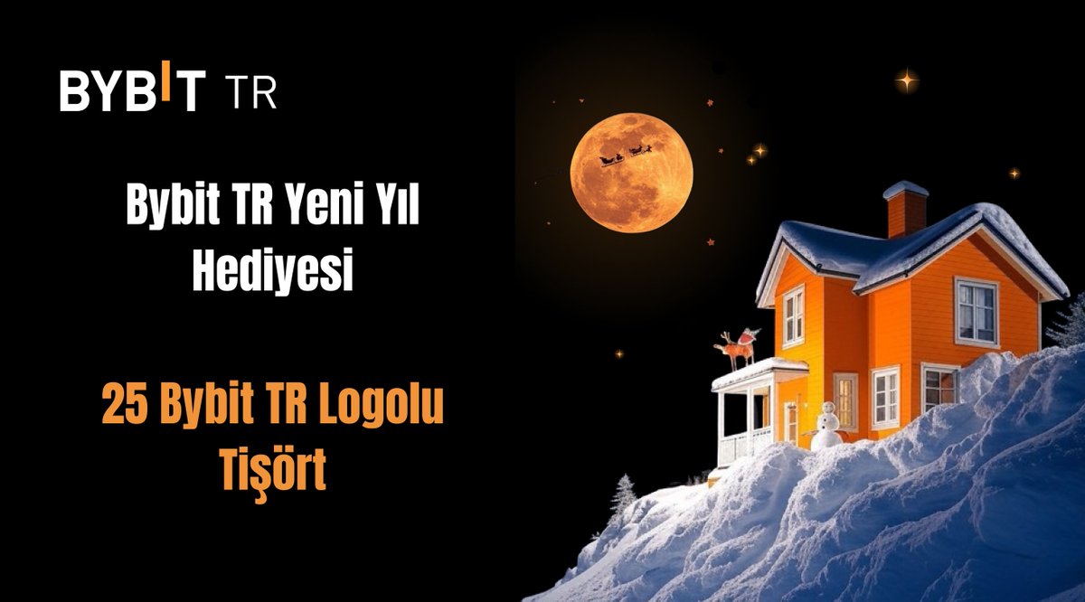 🎄 Bybit TR Yeni Yıl Hediyesi 🎄
 
🧡 Bybit TR ve kendiniz için yeni yıl dileğinizi yorum atın
 
🎁 25 kullanıcımız Bybit TR tişörtü kazanacak!
 
Katılım için;
🎅 Bybit TR’yi takip edin
🎅 Paylaşımı beğenin, yorum atın ve RT edin
🎅 Formu doldurun: forms.gle/kUjU2GQW3YD2sL…