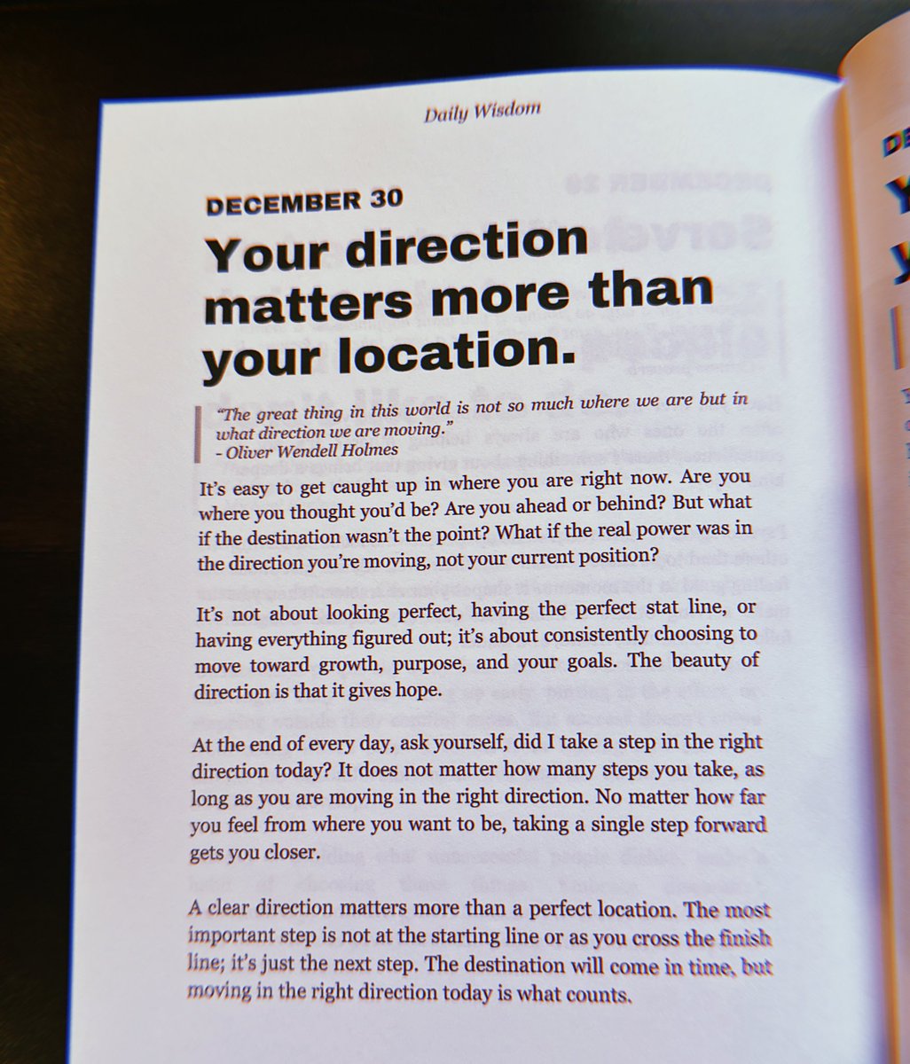 Your direction matters more than your location. #DailyWisdom