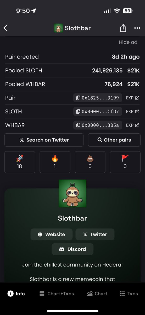 Slotℏbar on Hedera 🦥 tweet media