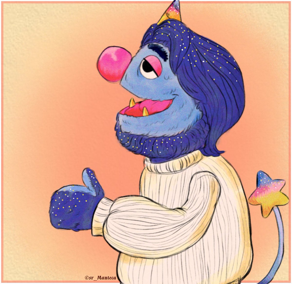 Sr_Mantecaaa's tweet image. Well mine are: Johnny,rod and dreamy!

Yes...both of them I SAY...one of them date whit a member of Electric Mayhem- Uh..and the other one is more of a self insert- he&apos;s a &quot;dream monster&quot; and its Ernie&apos;s friend,he&apos;s kind of an imaginary friend
#puppetverse #muppetverse #muppet