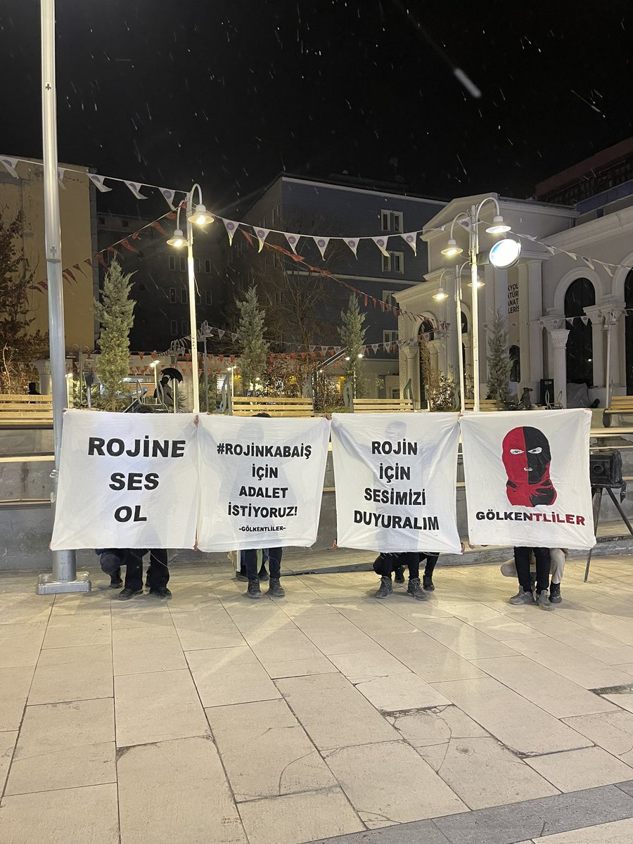 Rojin kabaiş davasındaki sis perdesi aralana dek Kabaiş ailesinin sesi olmaya devam edeceğiz.
#RojineSesOl