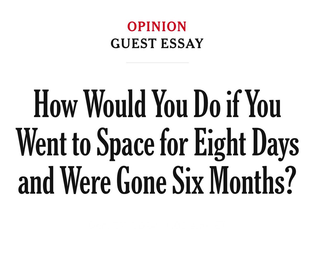 JohnRDallasJr's tweet image. The #TransactionalMindset of @NASA engineers no longer totally eclipses the #TransformationalMindset required to plan for and prepare minds for #ResilientThinking to psychologically navigate long term space travel. 

From @nytimes: “For a long time, NASA’s strong engineering…