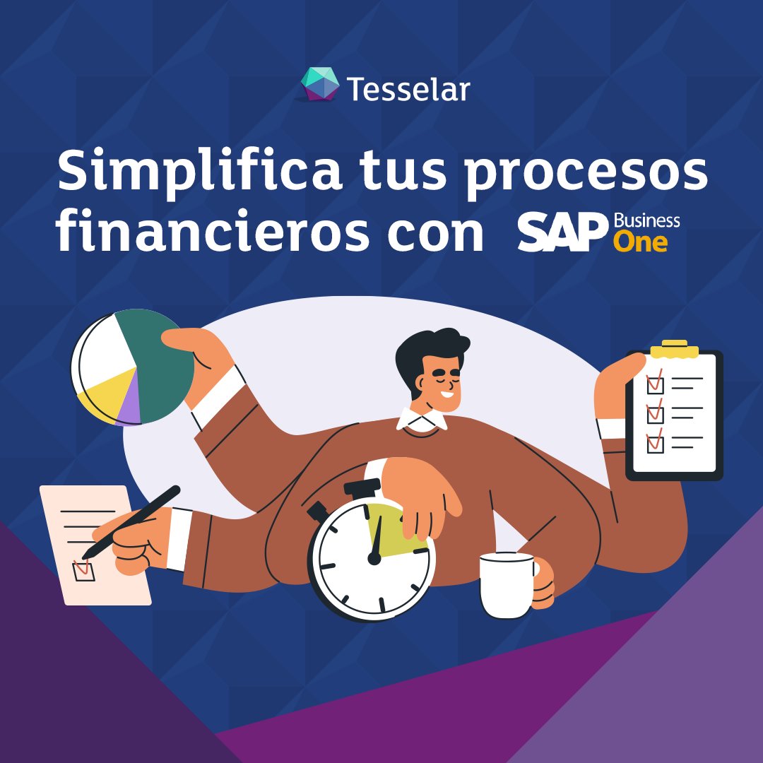 ¡Optimiza la gestión financiera de tu negocio! 💼✨

Con SAP Business One y Tesselar, simplifica tus procesos, ahorra tiempo y toma decisiones con base en datos claros y precisos. 📊⏱️

¡Es el momento de transformar tu empresa! 

Envíanos un DM 📩 🚀