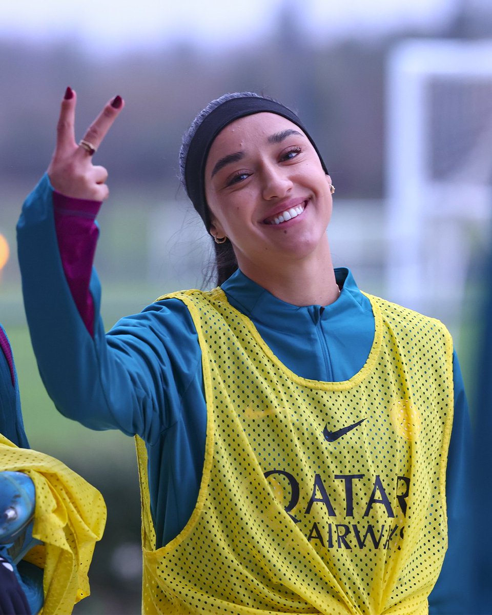PSG_Feminines's tweet image. ✌️😃 @SakinaKarchaoui