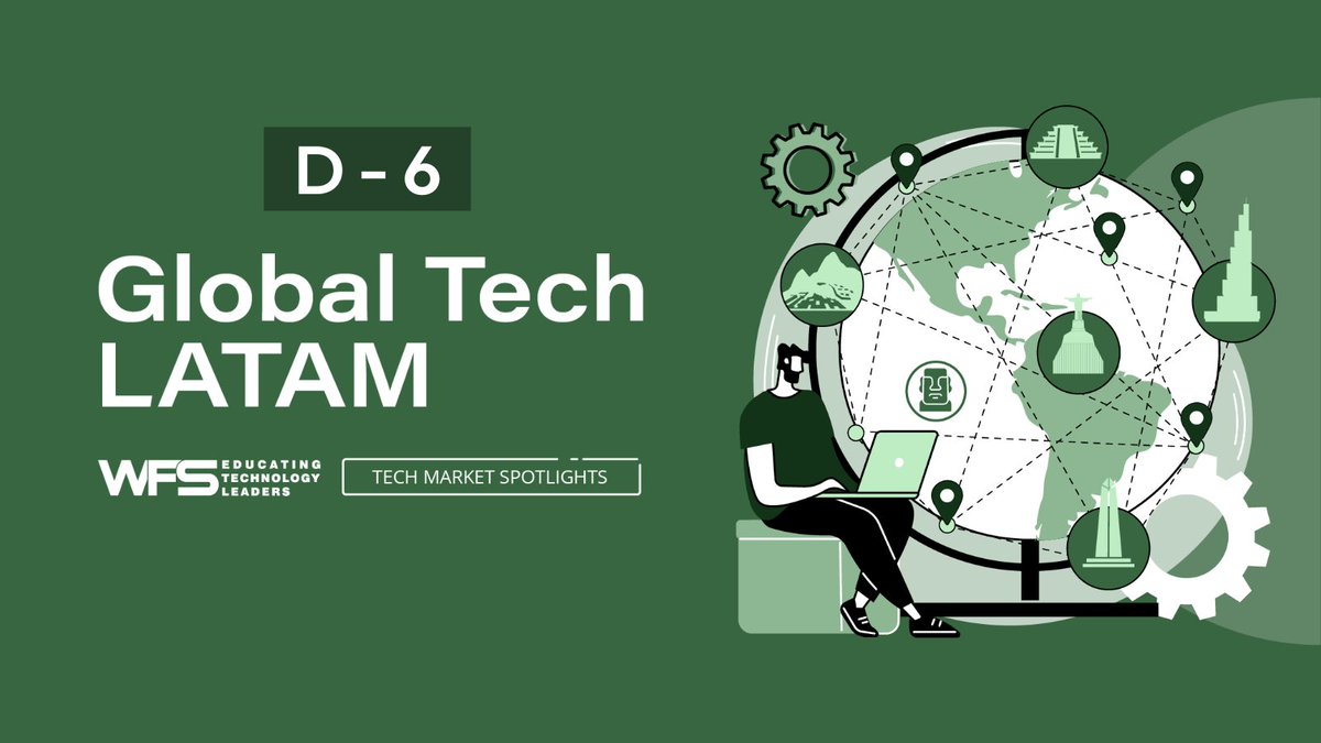 wfsmedia's tweet image. Explore the future of LATAM tech!

Join us for the Global Tech LATAM Market Spotlight on January 8 at 12 PM. Gain insights into M&amp;amp;A trends and opportunities shaping this dynamic region.

Register now: wfs.com/webcasts/tech-…

#LATAM #WFSExecEdu #WFSWebcast