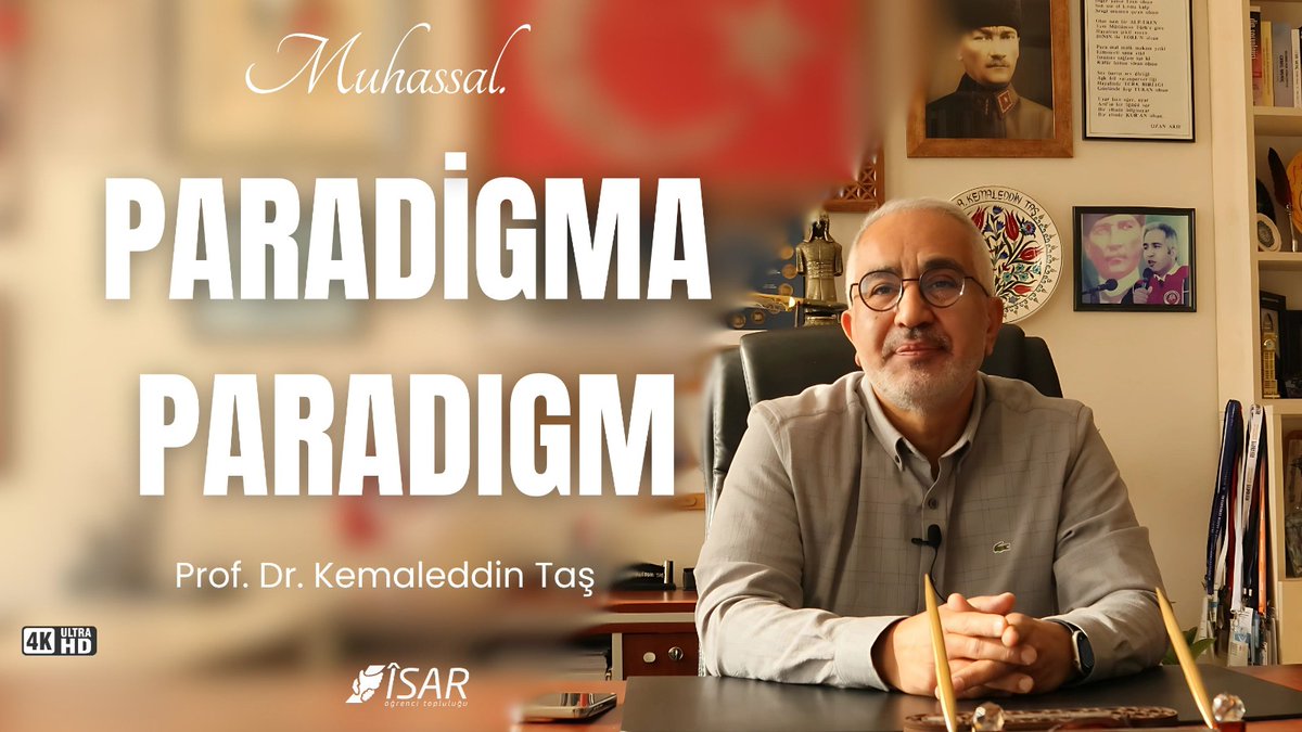 Muhassal serimizin 6. bölümünde Süleyman Demirel Üniversitesi İlahiyat Fakültesi Felsefe ve Din Bilimleri Anabilim Dalı Öğretim üyelerinden Prof. Dr. Kemaleddin Taş hocamız bizlere "Paradigma" kavramını anlattı. Kendisine katkılarından ötürü teşekkür ediyoruz.