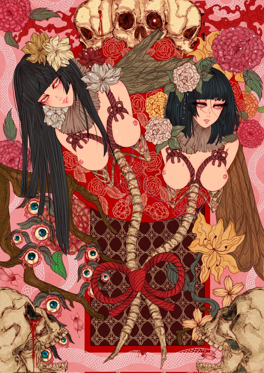 🌸NOUVELLE ÈRE 🌸

#guro #eroguro #doll #bjd #virtual_estea #newyear #happynewyear #japaneseinspo #flowers #skull #horror #horrorart #creepyart