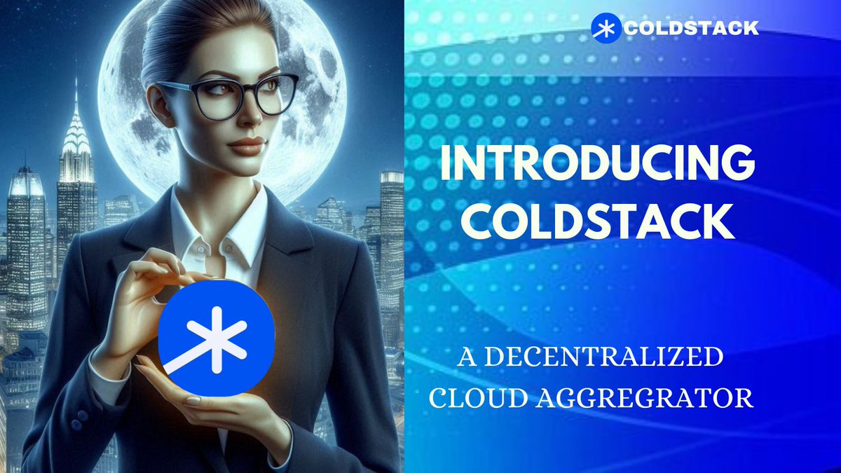 Rarebreed2187's tweet image. Introducing ColdStack: Revolutionizing Cloud Storage for the Decentralized Age
Let's dive into the thread 👇🧵
#ColdStack #Web3 #DecentralizedStorage #Blockchain
