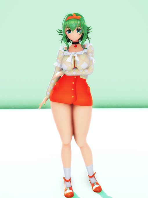 #今月描いた絵を晒そう
今月作ったMMD。健全?なやつ 